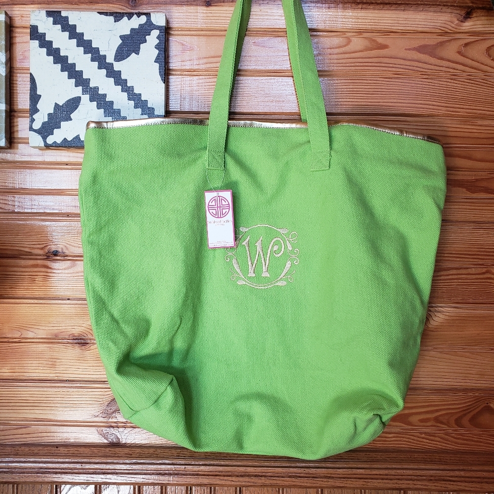 NWT! Canvas Beach bag